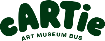 cARTie Art Museum Bus logo